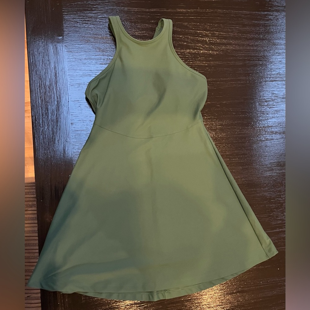 Sporty Green Dress